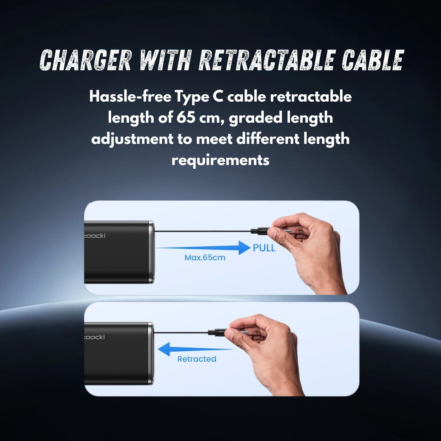 NeoCharge - Retractable Cable