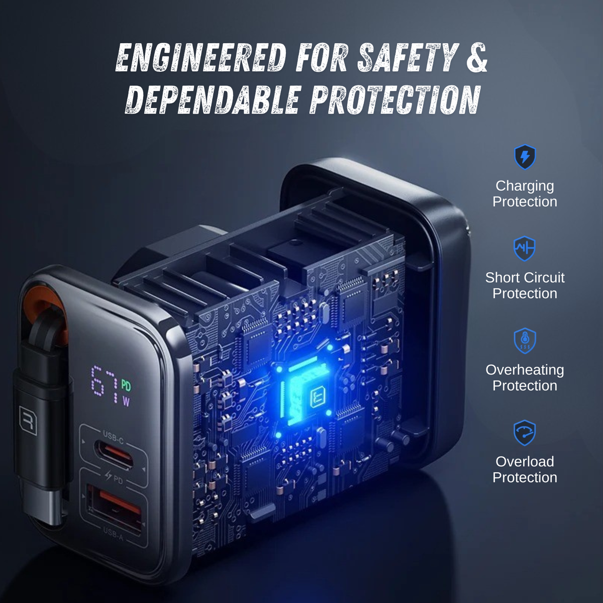 NeoCharge - Retractable Cable