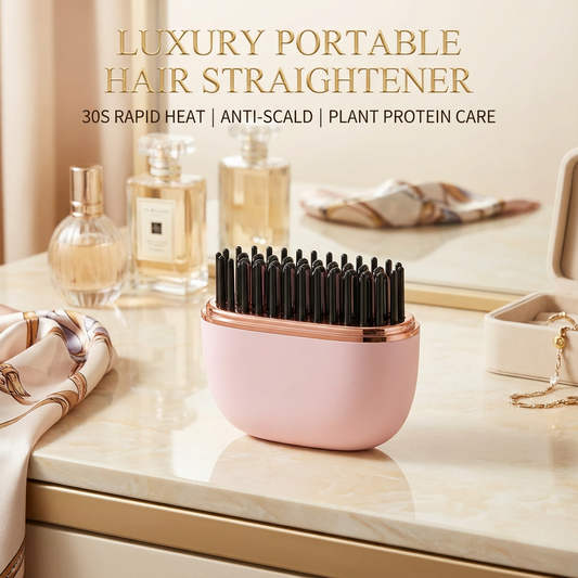 LuxeComb - Straight Hair, On the Go