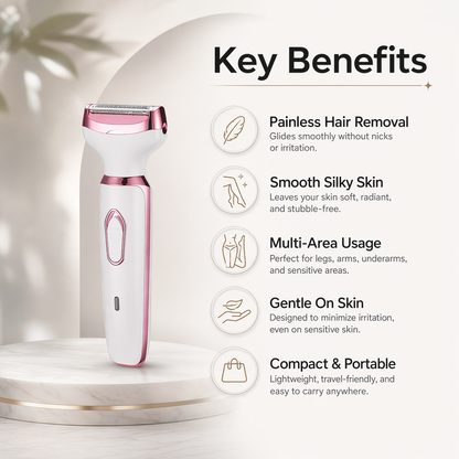 SilkShave - Women’s Electric Shaver