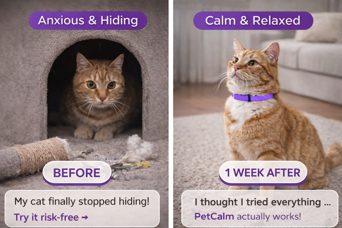 PetCalm - Stop Your Pet’s Anxiety in Minutes Without Medication