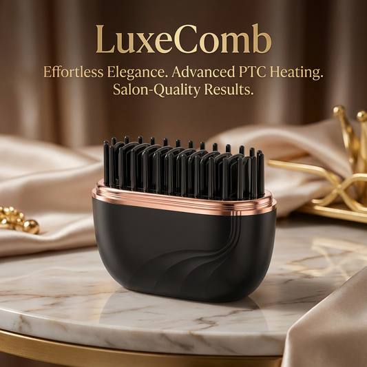 LuxeComb - Straight Hair, On the Go