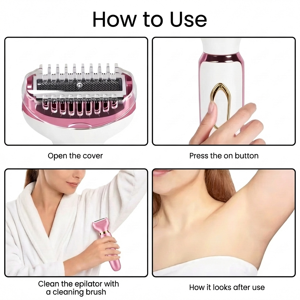 SilkShave - Women’s Electric Shaver