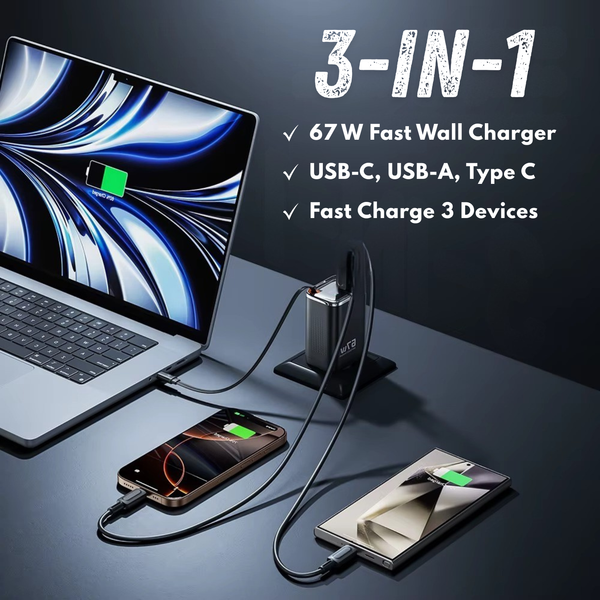 NeoCharge Quick Retractable Charge Cable